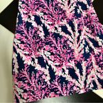 Lilly Pulitzer Fiesta Coral Reef AOP Sheath Dress Short Sleeve Beachy oversized Photo 7