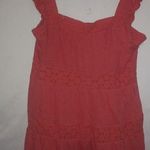 American Rag  Red Babydoll Tank L Photo 0