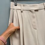 Brunello Cucinelli Casual Pants in Beige High Waist Tapered Pleated 4 Photo 4