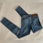 ALL SAINTS Mast Low Rise Skinny Jeans Y2K Medium Wash Distressed Ripped Size 26 Photo 3