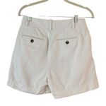 Madewell The Drapey Twill Pleated Shorts Womens Size 0 Off White Lyocell Linen Photo 5