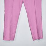 Crown & Ivy  Pink Pull-on Ankle Pants NWT Size 8 Preppy Pink Pants Photo 3
