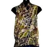 Serenade New York Sleeveless Mock Neck Blouse Photo 4