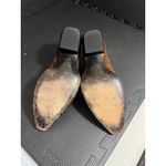 Frye Brown  Sacha Moto Shortie‎ Leather Suede Bootie Brown Western Boho Size 7 Photo 4