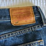 Levi Strauss & CO. Women's Dark Blue Denim Shorts Photo 3