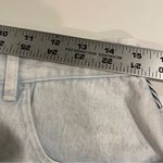 L.A. Blues  Women’s Denim Blue Jean Shorts Size 14 W-30” Light Wash High Rise Mom Photo 8
