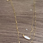 A New Day Gold and White Necklace Photo 0
