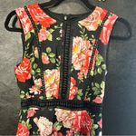 Disney  Princess‎ Black Floral Dress Size XS Photo 2