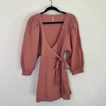 Free People NWOT Carino Linen wrap dress size XS Photo 2