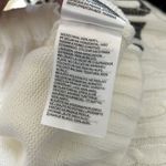 H&M Divided Women's Pullover Sweater Cream New York 1996 Cable Knit V-Neck Photo 8