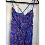 Free People  Women's Tigerlilly Midi Dress Cobalt Combo Size M Photo 8