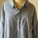 Warner Brothers Vintage 90s Tasmanian Devil from Looney Tunes Cotton Button Down Shirt Photo 2