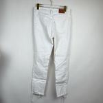 Levi's Levi’s 721 High Rise Skinny Ankle Jeans Women’s Size 29 White Distressed Photo 5