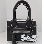 Disney SkinnyDip Black Pink Trim 101 Dalmatians Crossbody Mini Purse NWT Photo 0