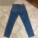Levi's Big E Wedgie Straight Leg Raw Hem Buttonfly Jeans Size: 26 Photo 8