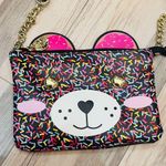 Betsey Johnson confetti bear crossbody bag Photo 2