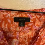 J.Crew  Long -sleeve ramie tunic top in painted‎ block print Photo 2