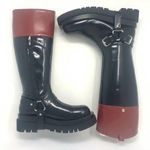 Jeffrey Campbell  Friesian Riding Boots Black Brown Size US 7.5‎ Photo 0