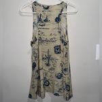 Harley Davidson motorcycle graphic tank top Blue Photo 2