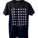 FRIENDS Graphic Statement T Shirt Black Size Medium Photo 0