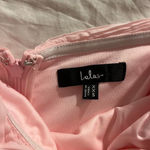 Lulus Seriously  Sensational Light Pink Strapless Tiered Maxi Dress Photo 3