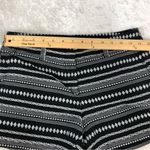 Ann Taylor  Loft shorts black & white tribal striped dress style women’s size 2 Photo 3