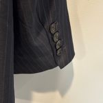 Anthropologie x Mare Mare Oversized Navy Striped Blazer Photo 7