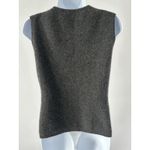 VTG Country Shop 100% Cashmere Sweater Tank Top Ribbed Women's Small (b48) Gray Photo 2