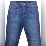 Hudson Jeans Hudson Natalie Mid Rise Super Skinny Ankle Dark Wash Denim Jeans Womens 29 Photo 1