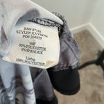 Ruby Rox Black & Gray Floral Sleeveless Dress - Empire Waist A Line Fit Flare Party Photo 11