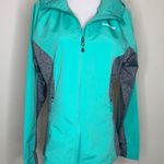 Avalanche  Bright Green Gray Zip Front Jacket Sz Medium Photo 0