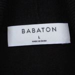 Babaton NWT Womens Bogart Turtleneck Knit Sweater Dress Size L Black Minimalist Photo 5