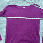 J.Crew  fuchsia wool blend light weight sweater medium Photo 5
