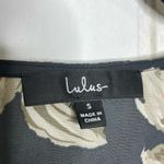 Lulus Prairie Daydream Washed Floral Print Romper 887 Blue Photo 6