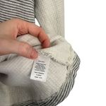 Talbots T by  Grey Striped Sweatshirt Pockets Capsole Minimalist Office Womens 2x Photo 3