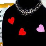 Claires Rare Choker Black And Diamond Clear Beads Vintage Look Claire’s. Photo 0