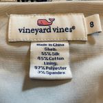 Vineyard Vines  Womens Navy Blue Zebra Pattern Silk Blend Blouse Top Career 8 Photo 8