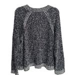 Eileen Fisher  Boxy Sweater Black Women's Size Large Round Neck Pullover Photo 1