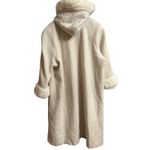 Cream Wool Blend Plus Coat Faux Fur Romantic Soft Feminine Holiday Almost famous Size 24W Photo 3