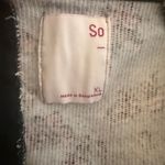 SO  Black Mini Dress with Floral Design Photo 4