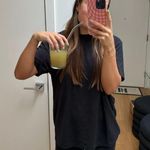 SKIMS  Boyfriend Black Tee Photo 0