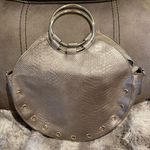 Purse Handbag Taupe Gold Large Vintage Tan Photo 0