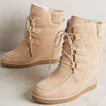 NIB Australia Luxe Collective Dudley in Sand Hidden Wedge Shearling Boot 11 Photo 9