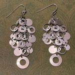 The Limited  Silver Dangle Earrings Photo 0