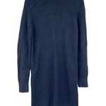 Michael Kors NEW navy blue long sleeve pullover sweater dress thick size medium Photo 1