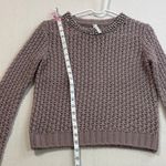 Willow & Clay  Beaded Neck Knit Sweater - Dusty Purple Photo 3