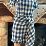 Anthropologie Delphine Drop waist mini dress Blue Size XS Photo 8