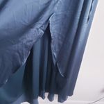 Baltic Born  Krystal Satin Wrap Gown Short Sleeve New Without Tags Photo 6