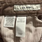 Lucky Brand  Ava Skinny Corduroy Pants Antler Pink Size 6/28 7WD10830‎ Photo 8