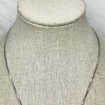 Blue Rhinestone Fairy Pendant Silver Tone Coil Necklace Photo 4